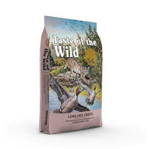 Taste of the Wid Lowland Creek® patka i prepelica suha hrana za mačke 6,6kg