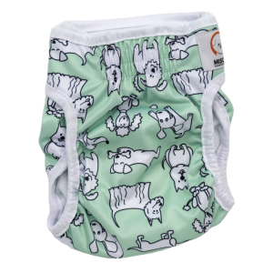 Misoko Mint Dog višekratne pelene za pse za ženke S