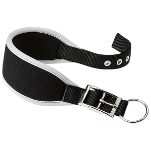 Ferplast Ergocomfort CW 25/46 postavljena ogrlica za pse 40-46cm 25mm crno-siva