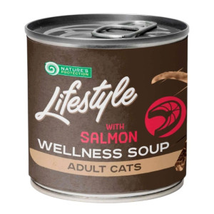 Nature`s Protection Adult Lifestyle Wellness Soup Salmon - supa sa lososom za mačke 140ml