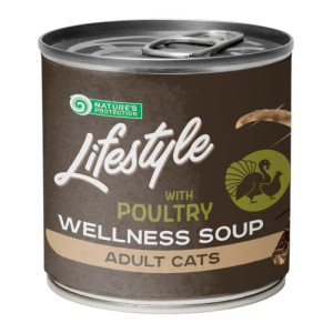 Nature`s Protection Adult Lifestyle Wellness Soup Poultry - supa sa piletinom za mačke 140ml