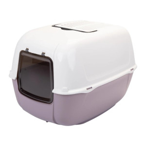 Ferplast Prima zatvoreni toalet za mačke 39,5x52,5x38cm lila