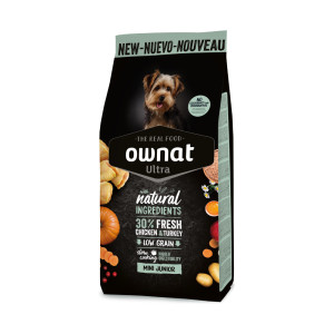 Ownat Ultra Medium Junior piletina i puretina suha hrana za štenad 3kg