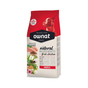 Ownat Classic Energy piletina suha hrana za pse 4kg