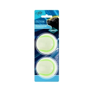 All For Paws Glowing Chew Balls svjetleće teniske loptice za pse 2kom