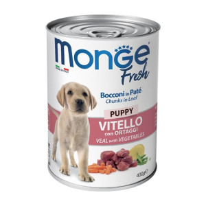 Monge Fresh Puppy Veal - teletina pašteta hrana za štenad 400g