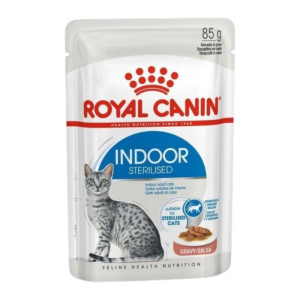 Royal Canin Indoor Sterilised hrana u umaku za sterilisane kućne mačke 85g