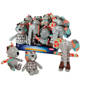 Nobby Patchwork plišana igračka za pse mix 1 kom