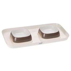 Ferplast Glam Tray poslužavnik za pse XS 40x23x4,5cm - 2 x 0,2 L