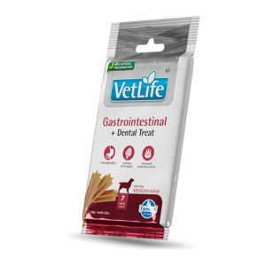 VetLife Adult Medium / Maxi Gastrointestinal Dental Treat - poslastica za pse 100g
