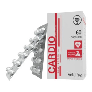 VetaPro Cardio Small Breeds za pse i mačke 60 kapsula