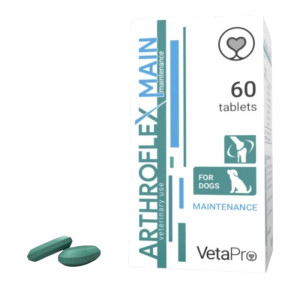 VetaPro Arthroflex Main za podršku zglobova i hrskavice pasa 60 tableta