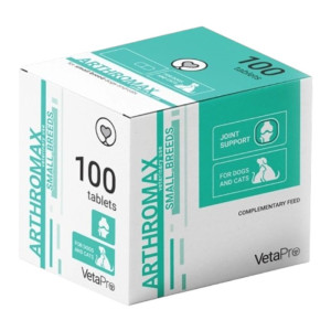 VetaPro ArthroMax Small Breeds za podršku zglobova i hrskavice pasa i mačaka 100 tableta