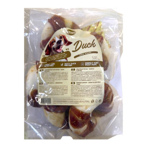 Araton Duck Ring Wraps - patka poslastica za pse 500g