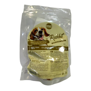 Araton Rabbit Bone Shaped Snack - zečetina poslastica za pse 100g