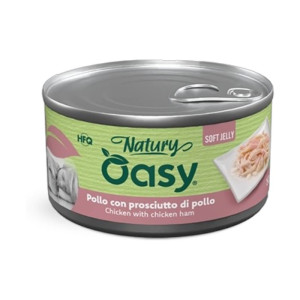 OASY Natury Soft Jelly Adult Chicken & Ham - piletina sa pilećom šunkom u želeu hrana za pse 150g