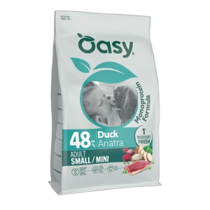 OASY Monoprotein Adult Small / Mini Duck - patka monoproteinska suha hrana za pse 2kg