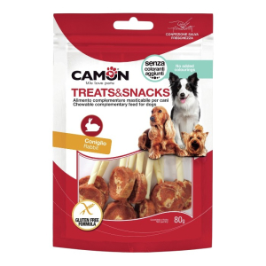 Camon Treats & Snacks Rabbit - zec poslastice za pse 80g