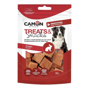 Camon Treats & Snacks Rabbit - zec poslastice za pse 80g