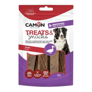 Camon Treats & Snacks Duck monoprotein - patka poslastice za pse 80g