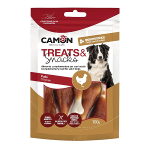 Camon Treats & Snacks Chicken monoprotein - pileće nogice poslastice za pse 100g