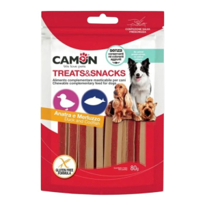 Camon Treats & Snacks Duck / Codfish - patka i bakalar poslastice za pse 80g