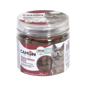 Camon Treats & Snacks Chicken / Rice monoprotein - piletina i riža poslastica za mačke 60g