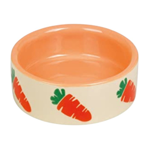 Nobby Carrot keramička posuda za glodare 10cm