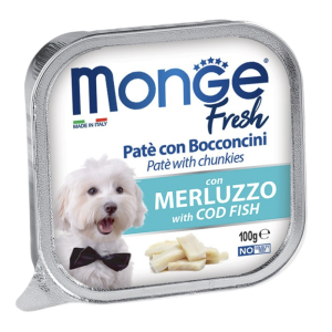 Monge Fresh Paté - pašteta bakalar hrana za pse 100g