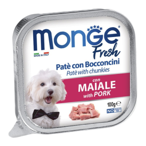 Monge Fresh Paté - pašteta svinjetina hrana za pse 100g