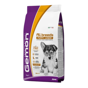 Gemon All Breeds Junior piletina i riža suha hrana za štenad 3kg