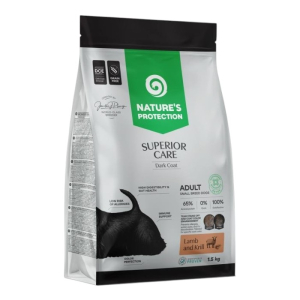 Nature's Protection Superior Care Dark Adult Small Lamb - janjetina i kril suha hrana za pse 1,5kg