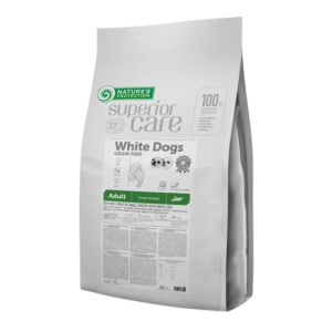 Nature's Protection Superior Care Adult White Small Insects - insekti suha hrana za pse 10kg