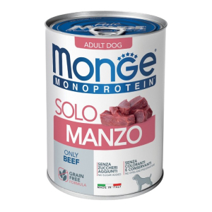 Monge Monoprotein Adult Solo Beef - govedina pašteta hrana za pse 400g