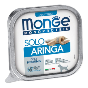 Monge Monoprotein Adult Solo Herring - riba pašteta hrana za pse 150g
