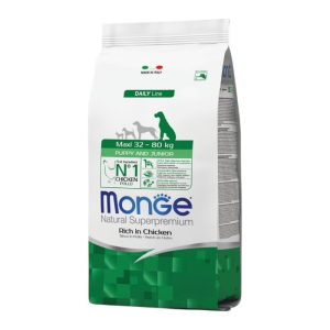 Monge Natural Superpremium Puppy & Junior Maxi 32-80kg piletina hrana za štenad 12kg