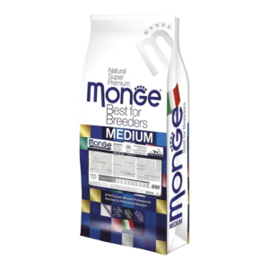 Monge All Breeds Adult Medium piletina i riža suha hrana za pse 15kg