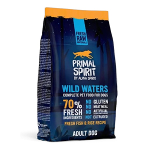 Primal Spirit 70% Wild Waters Adult Dog riba suha hrana za pse 1kg