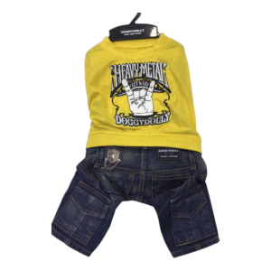 DoggyDoll Heavy Metal Gard C095 odjeća za pse XXL žuta