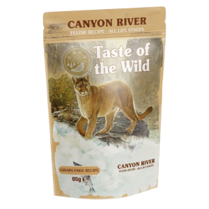 Taste of the Wild Pouch Canyon River pastrmka hrana za mačke 85g