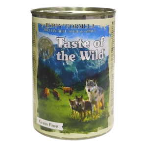 Taste of the Wild Puppy govedina u umaku hrana bez žitarica za štenad 390g