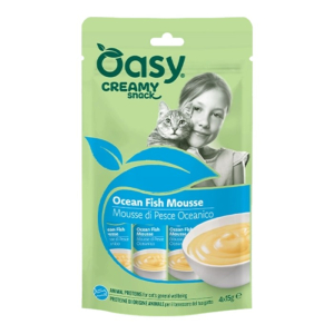 OASY Creamy Snack Ocean Fish Mousse poslastica za mačke 4x15g
