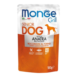 Monge Grill Senior Dog - patka hrana za starije pse 100g