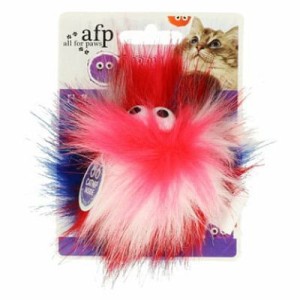 All for Paws Fluffy orange ball igračka za mačke