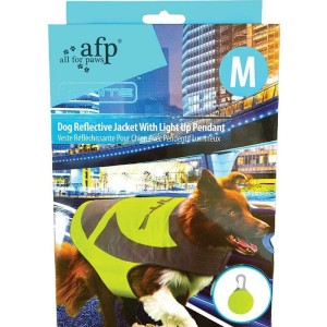 All for Paws flourescentna jakna za pse M