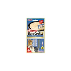 Ciao Churu Skin&Coat umak od tune za zdravu kožu i krzno poslastica za mačke 4x14g