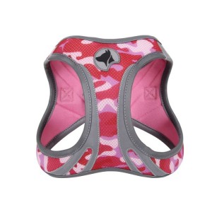Croci Hiking prsnik za pse XS pink army 30-33cm
