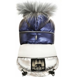 Croci Polar Bear jakna za pse plava 45cm