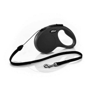 Flexi povodac za psa Classic S 500cm cord - crni