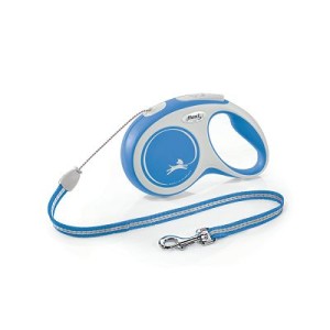 Flexi povodac za psa New Comfort S 500cm cord - plavi